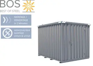 Schnellbaucontainer 3x2 m